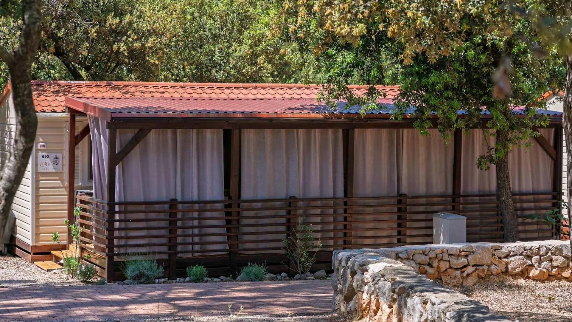 Camping Marino Mobile Home, Camp Soline Biograd Na Moru Croatie